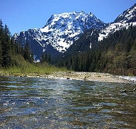Big Four Mtn from the South Fork Stillaguamish River, Mt. Baker-Snoqualmie National Forest.jpg