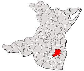 Location in Constanța County
