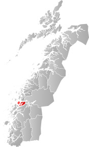 Nesna within Nordland
