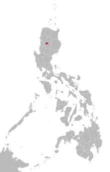 Bontok language map.png