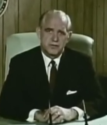 John E. Davis in 1969 Civil Defense film.png
