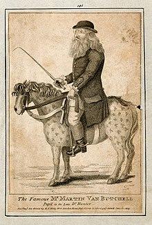 Martin van Butchell. Stipple engraving, 1803. Wellcome V0005977.jpg