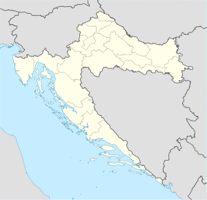 Minefields in Croatia is located in Croatia