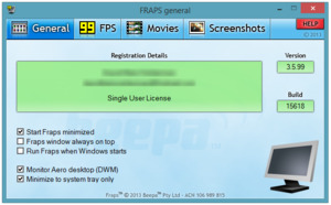 Fraps on Windows 8.1