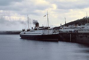 Manxman at Douglas, Isle of Man, August 1980