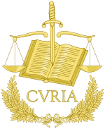 Emblem of the Court of Justice of the European Union.svg