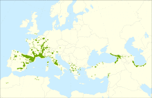 Buxus sempervirens range.svg