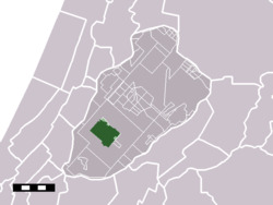 The town of Nieuw-Vennep in the municipality of Haarlemmermeer