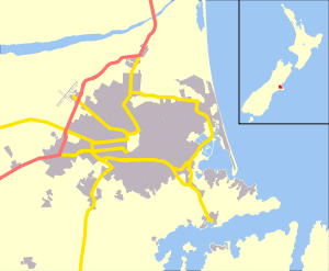 Hornby is located in Christchurch, New Zealand