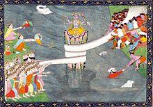 Kurma, the tortoise incarnation of Vishnu.jpg