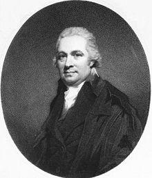Engraved portrait of Rutherford