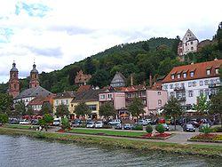 View of Miltenberg over the Main river