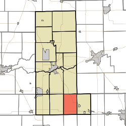 Location in Miami County