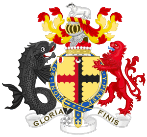 Coat of Arms of Alan Brooke, 3rd Viscount Brookeborough.svg