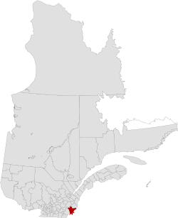 Location of Le Granit