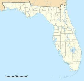 Map showing the location of The Barnacle Historic State Park