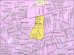 U.S. Census map