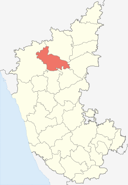 Location in Karnataka, India