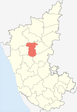 Location in Karnataka, India