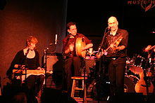 Cordelia's Dad (left to right: Cavanaugh, Irvine, Eriksen) at the 20th Anniversary reunion show, April 29, 2007.