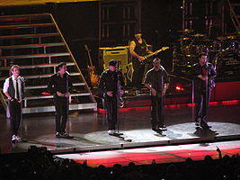 New Kids on the Block in concert, November 2008