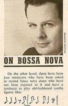Fischer photographed by William Claxton, in excerpt from Fischer's article for November 1962 issue of Down Beat.