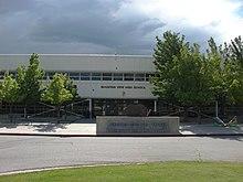 Mountain View High School, main entrance.JPG