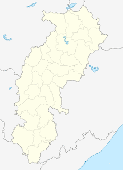 Korba is located in Chhattisgarh