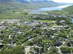 View of the village