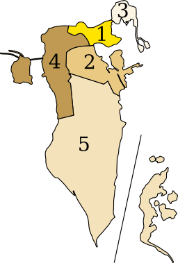 Governorates of Bahrain.svg