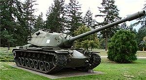 An M103A2 in the Lewis Army Museum in 2015