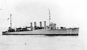 USS Woolsey (DD-77) underway at sea, circa in 1920.jpg