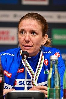 20180929 UCI Road World Championships Innsbruck Women Elite Road Race Tatiana Guderzo 850 8235.jpg