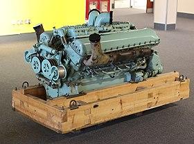 Rolls-Royce Meteor engine bovington 2020.JPG