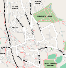 Bodleian Law Library is located in Oxford city centre