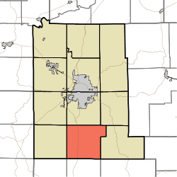 Location in Monroe County