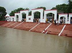 Panchal Ghat on the bank of river Ganges