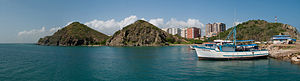 Panoramic view of El Morro, Isla Margarita.jpg