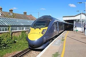 Southeastern Railway Class 395 High Speed Javelin at Faversham June 2019.jpg