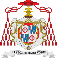 Coat of arms of Edwin Frederick O'Brien OESSJ.svg