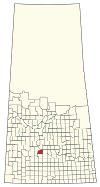 Location of the RM of Maple Bush No. 224 in Saskatchewan