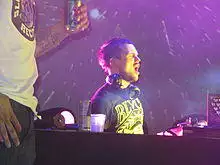 Dieselboy performing at Starscape, Baltimore, July 6, 2010