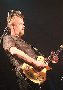 Nordström performing live in 2010