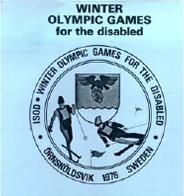 Örnsköldsvik 1976 Paralympics logo.png