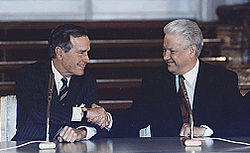George H. W. Bush and Boris Yeltsin 1993.jpg
