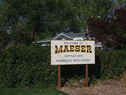 Welcome sign