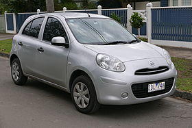 2012 Nissan Micra (K13 MY12) ST hatchback (2015-07-03) 01.jpg