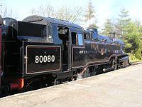 BR 2-6-4T 80080, Rawtenstall, ELR, April 2012 010 (9884713506).jpg