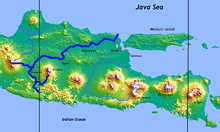 Bengawan Solo topography map.png