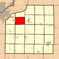 Location in Henry County